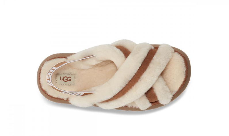 Disco Cross Slides Chestnut